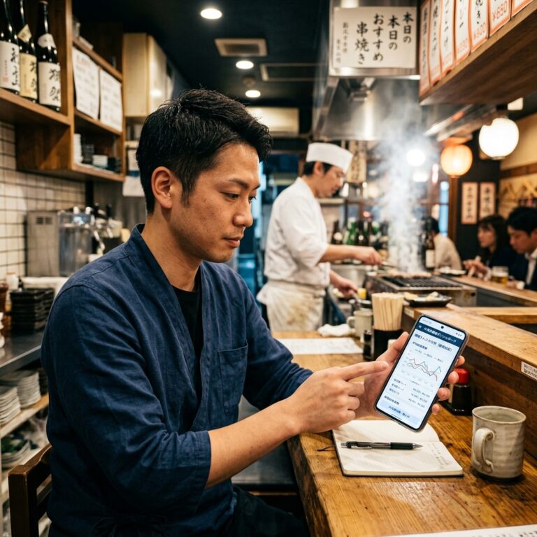 【店舗オーナー向け】ライバル店の価格調査を自動化。AIが毎日サイトを巡回してリストを更新。