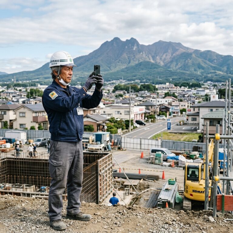 建設現場の写真整理・報告書作成をAIで効率化：現場監督の事務負担を解消